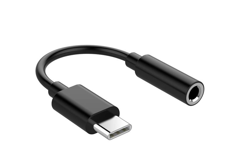 Type-C to 3.5mm Audio Jack Adapter - Headphone &amp; AUX Converter