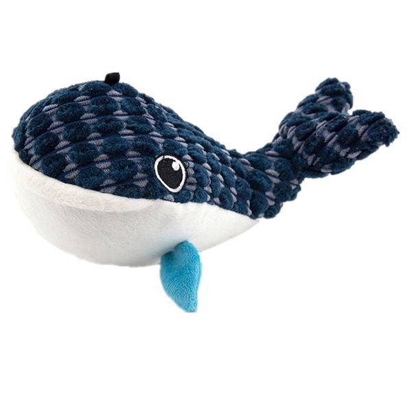 Cute Whale Plush Toy for Dogs
