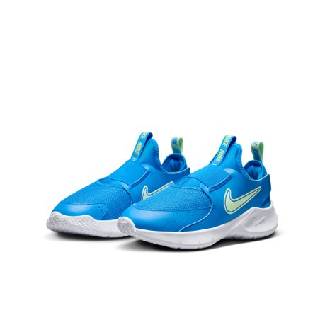 Nike Big Kids Flex Runner 3 Road Running Shoes Photo Blue Vapor Green UK Junior 6.5 Daily Sale Shop