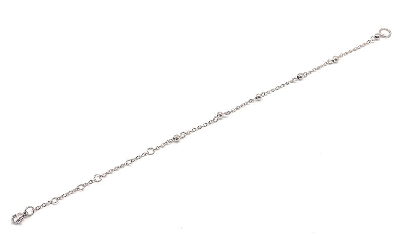 Fabulae Steel Anklet/Ankle Chain, Tallie