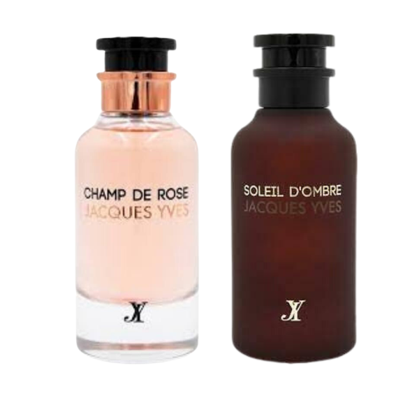 Soleil D'Ombre &amp; Champ De Rose Jacques Yves For Him and Her set