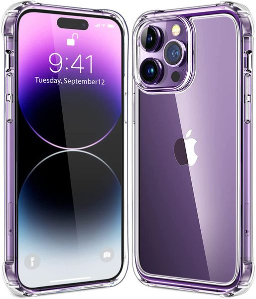 Clear Case for iPhone 14 Pro Max | Anti-Scratch | Shock Absorption