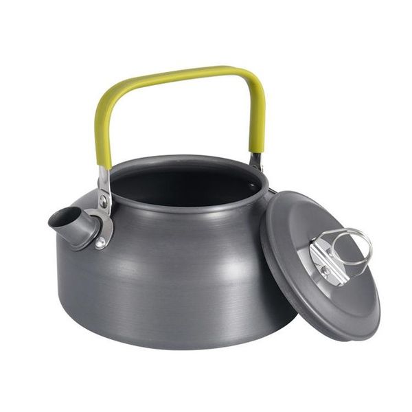 0.8L Outdoor Mountaineering Picnic Aluminum Teapot Kettle Coffee Pot