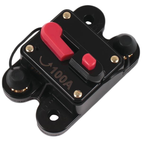 Waterproof IP62/3 Fuse Breaker for Boats - 100 Amp (4-8 Gauge)
