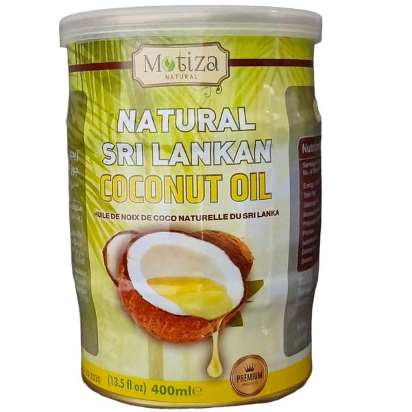 Motiza Natural Sri Lankan Coconut Oil - 400ml
