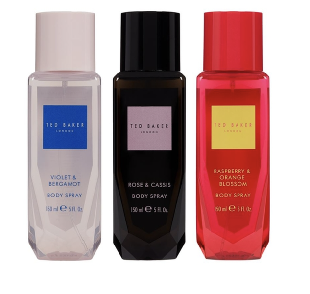 Ted Baker Body Spray Trio Gift Set
