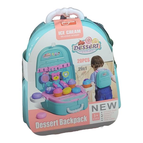 Toy Ice Cream Playset 20 Pieces For Children