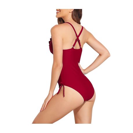 Red swimwear ladies new arrivals