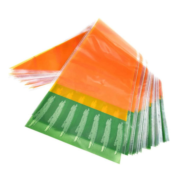 Easter Christmas Carrot Patterned Cone Shaped Treat Bags
