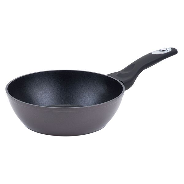 Resto Pavo Non-Stick Deep Frying Pan - Black