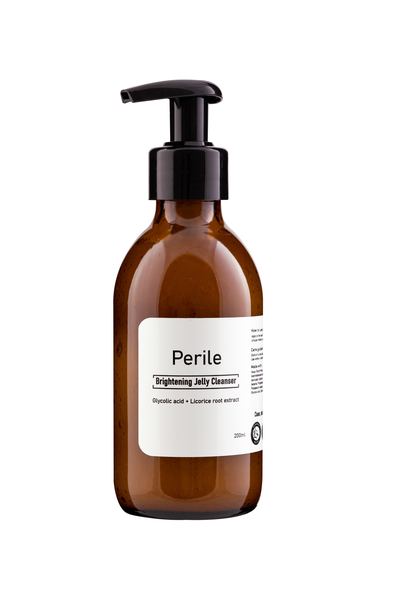 Perile Brightening Jelly Cleanser | Glycolic Acid + Liquorice Root | 200ml