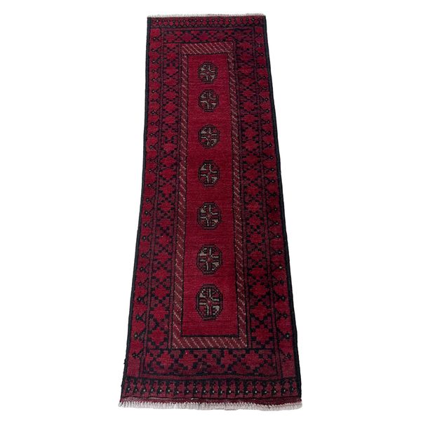 Red Afghan 150 x 50 cm