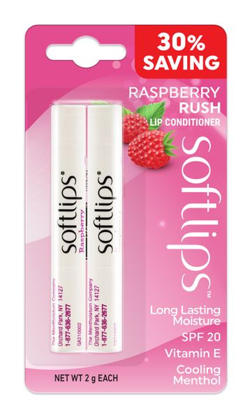 Lips Conditioner Raspberry Rush 2's - Duo Value Pack