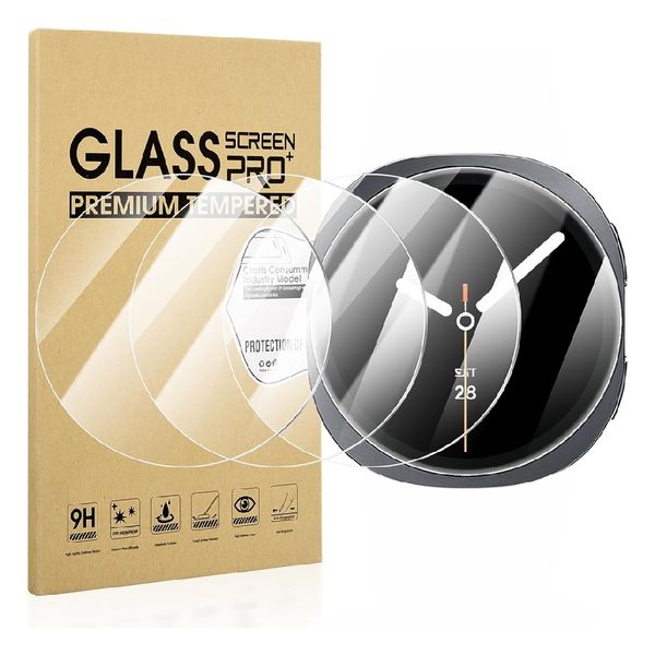 4Pack Glass Screen Protector Compatible With Galaxy Watch 8/7 Ultra 47mm 9H
