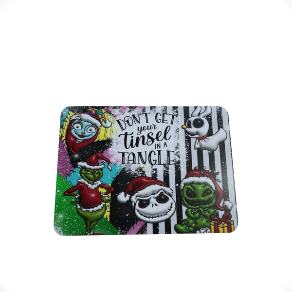 Tinsel In A Tangle ND-Mouse Pad