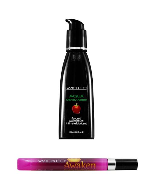 Wicked Adult Sensual Stimulating Clitoral Gel w Candy Apple Lubes Lubricant