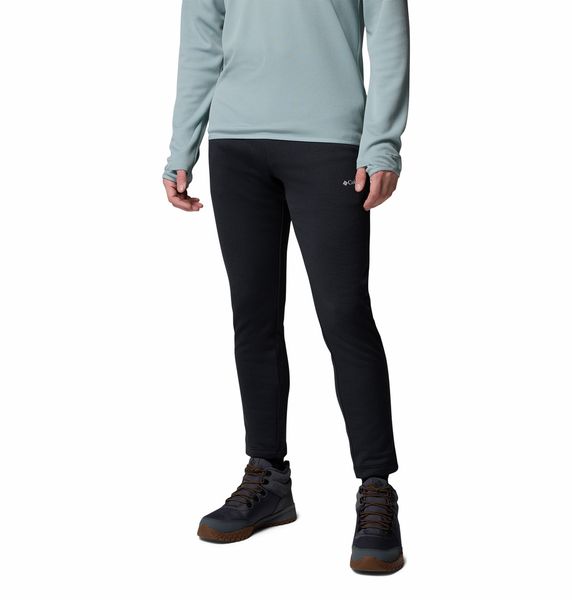 Columbia Men's Essential Hike Grid Fleece Pants Black