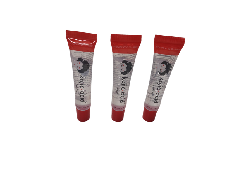 3 Pack of Kojic Acid Lip Gloss Oil