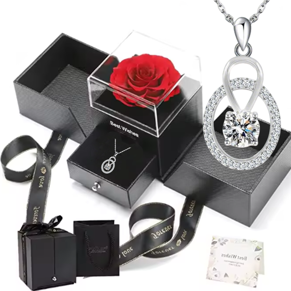 Gift for Her Necklace - Holiday, Anniversary or Romantic Occasion Set