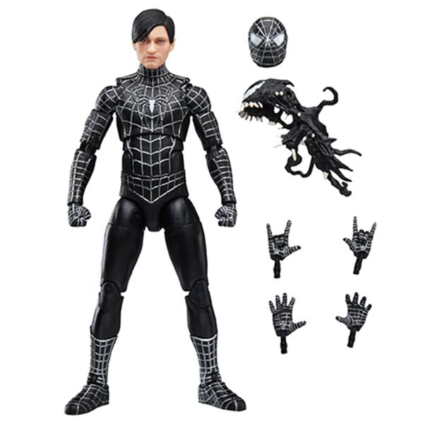 Spider-Man 3: Marvel Legends 6" Action Figure - Spider-Man (Symbiote Suit)