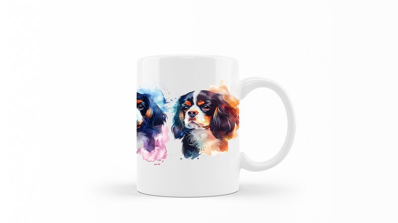 English-Toy-Spaniel Printed Coffee Mug DSGN292