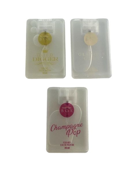 Perfume Box Combo Set Of Gold Digger/Glamour Girl/ Champagne Pop For Her