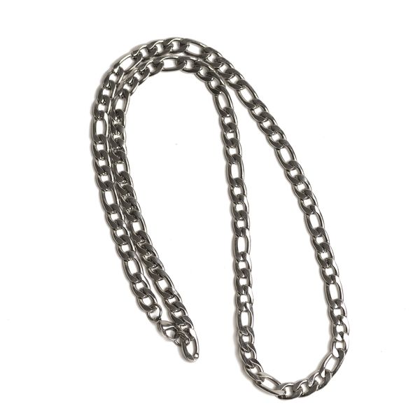 Men's Stainless Steel Figaro Chain
