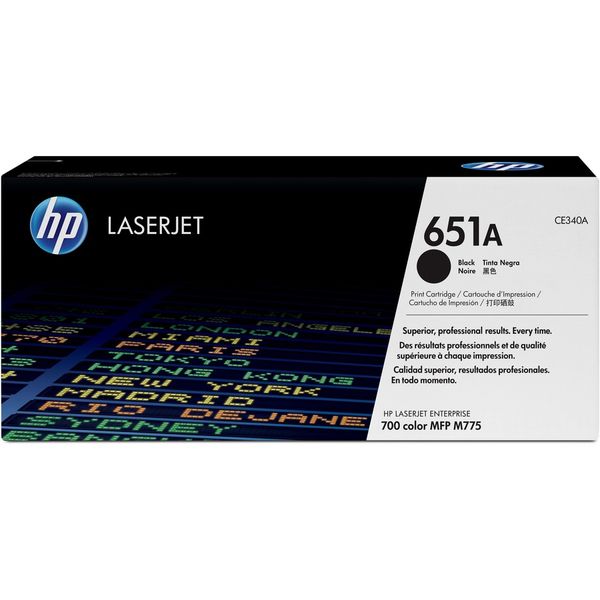 HP 651A Original Black Toner Cartridge