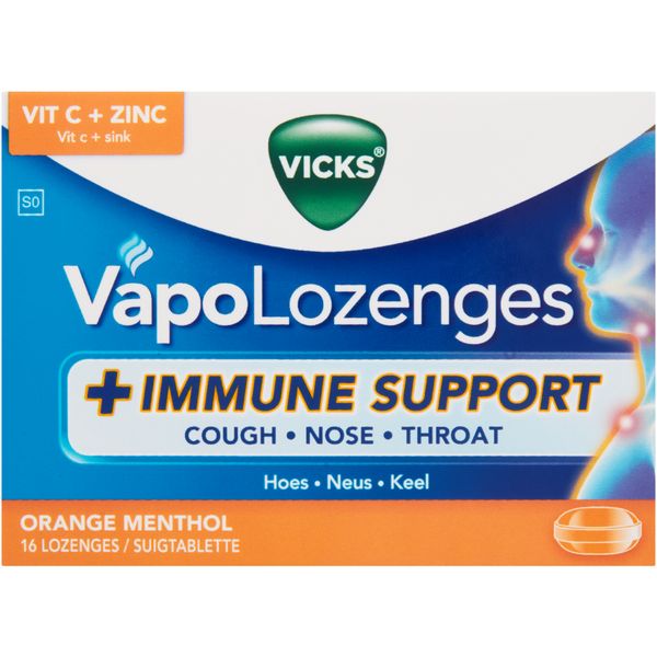 Vicks Vaplolozenges + Immune Support (16s)