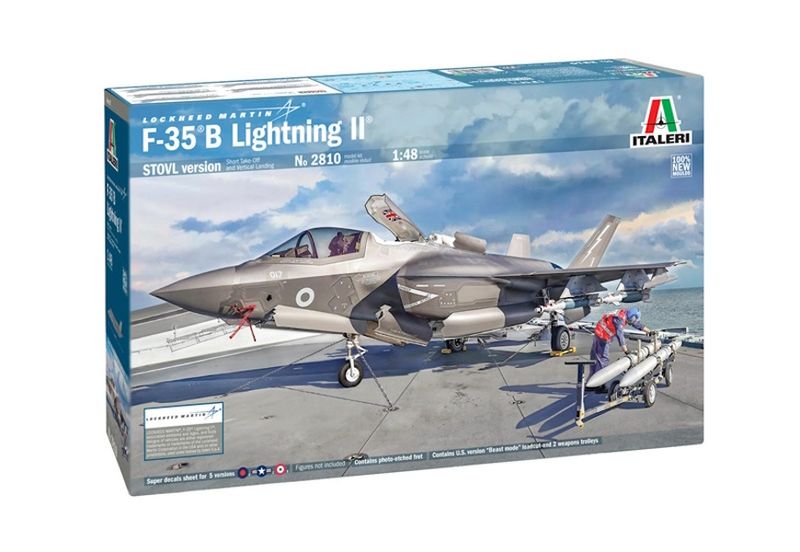 Italeri 1/48 F-35B Lightning II Plastic Model Kit