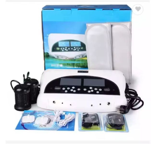 Ion Detox Foot Spa Machine - Ionic Cleanse Foot Bath System with Dual Array