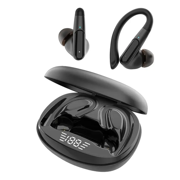 NEPZ Premium TWS Sport Earbuds - LED Display, IPX-5, Low Latency
