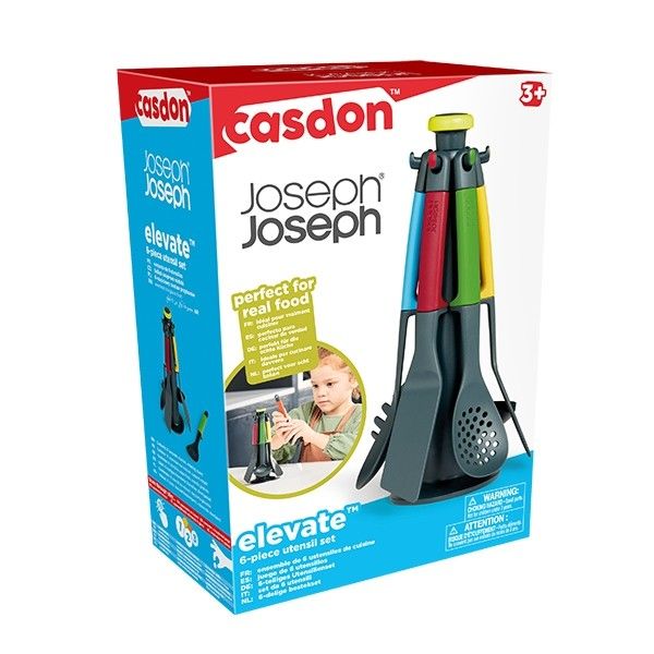 Casdon-Joseph Joseph Elevate 6 Piece -Toy Utensil Set