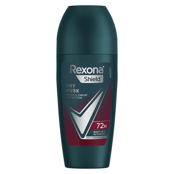 Rexona Men Dry Musk Antiperspirant Roll-On Deodorant 50ml