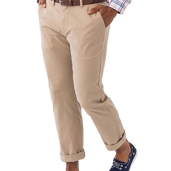 Nautica Men's Classic Fit Deck Pants - True Khaki