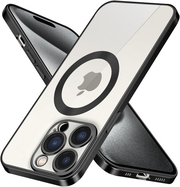 Luxury Electroplated Silicone Protective Case for iPhone 15 Pro Max