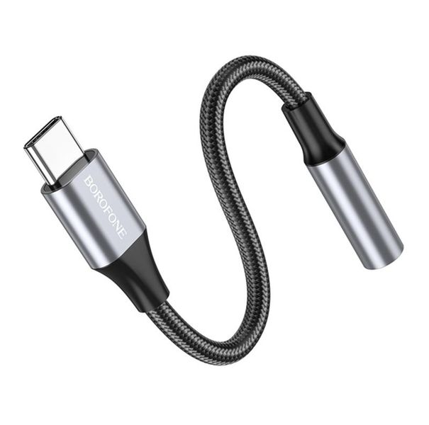 Borofone USB-C To 3.5mm Metal Digital Audio Converter Cable - BV16