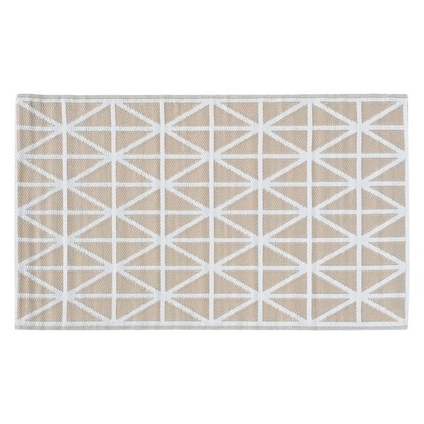 Kirk Decor Reversible PVC Mat Triangles Sand