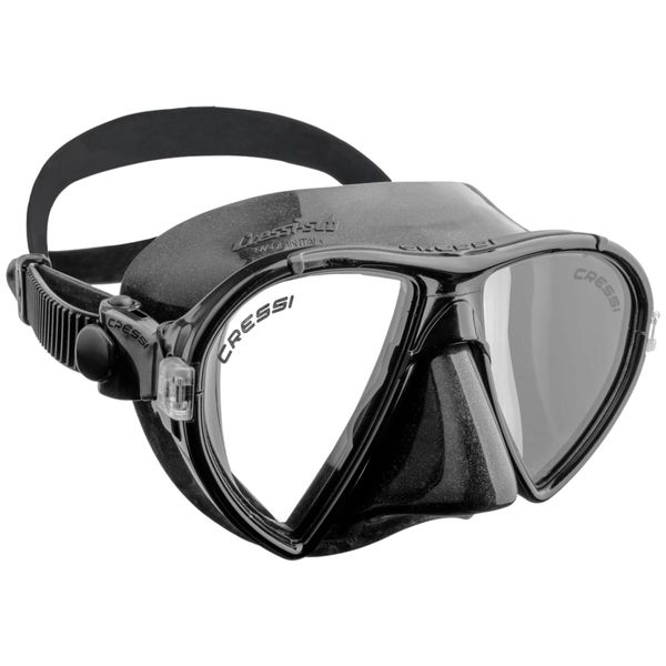 Dive Mask Adult | Ocean - Low Volume Dual Lens Fit | Cressi