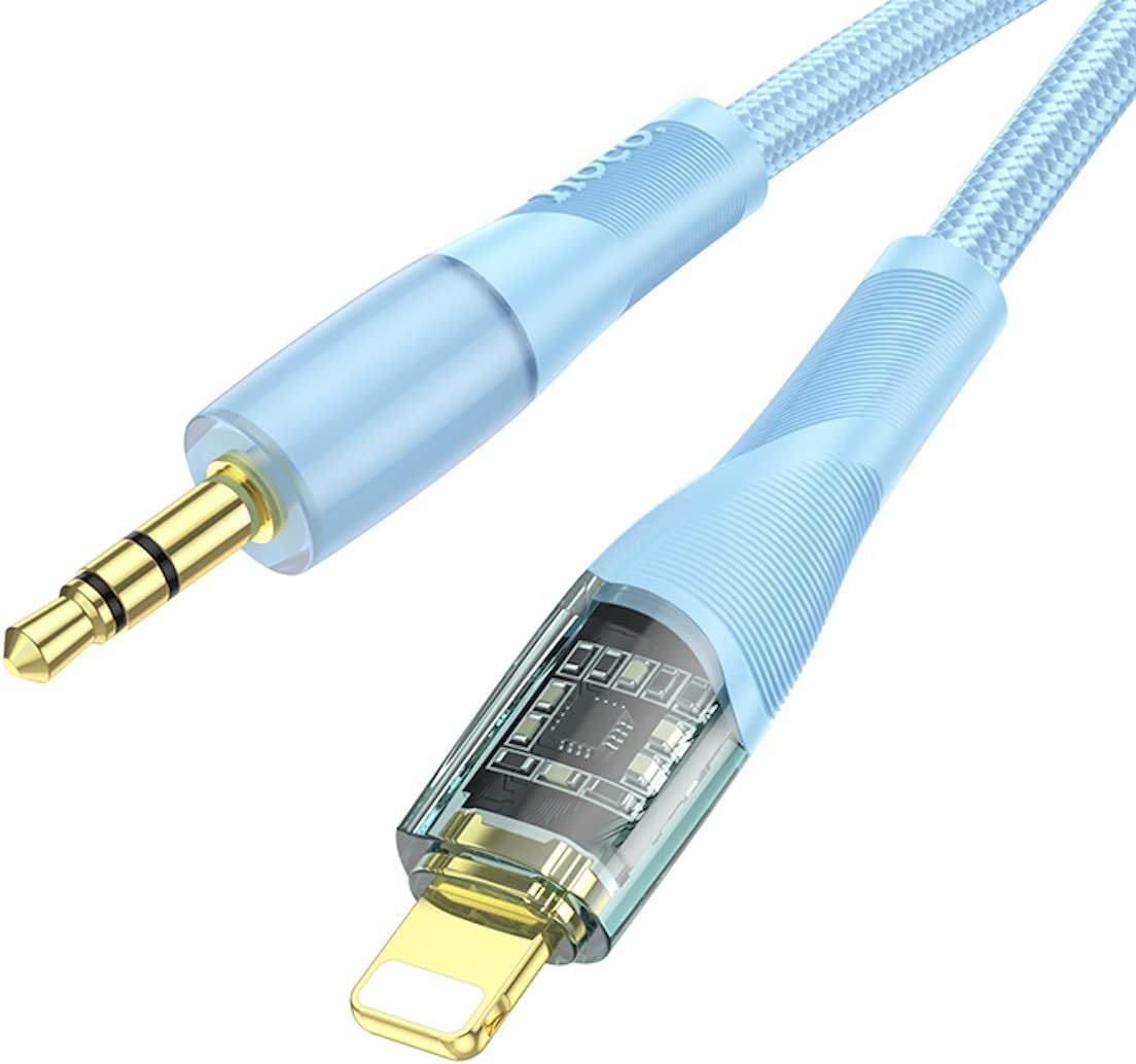 Cable Lightning male to 3.5mm male “UPA19” audio AUX - HOCO