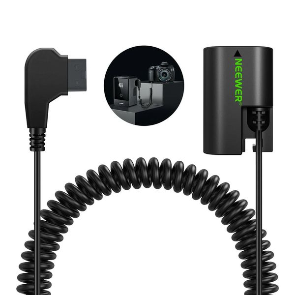 Neewer VP-LPE6NH D Tap to LP-E6NH Dummy Battery &amp; Cable