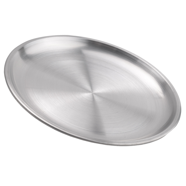 14cm Stainless Steel Bone Spitting Dish Silver Shallow Tray Metal Dining Di