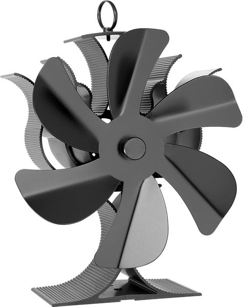 Wood Stove Fan Heat Powered, Thermoelectric Fireplace Fan, Stove Accecories