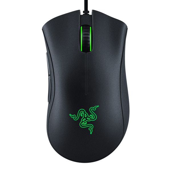 Essential Gaming Mouse: 6400 DPI, 5 Prog Buttons, Mech Switches