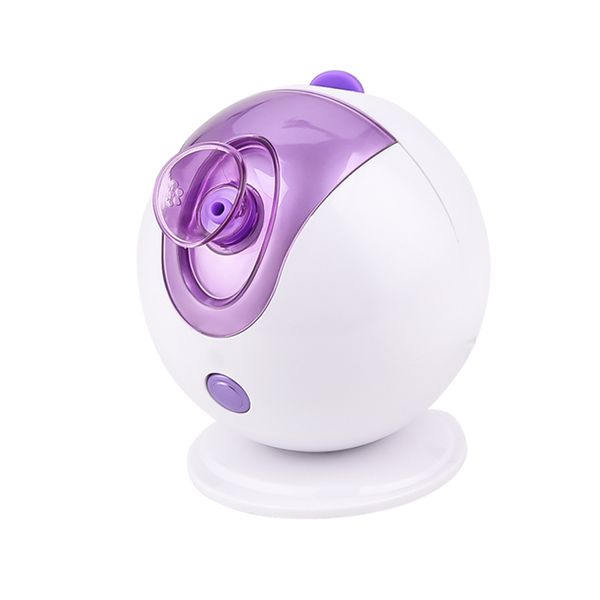 110ml Nano Ionic Facial Steamer Deep Cleaning Mist Steam Sprayer - Purple