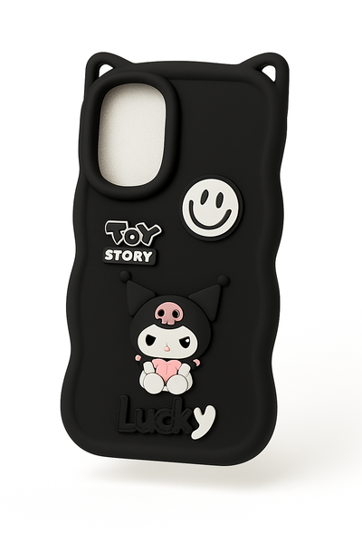 Cute 3D Cartoon Silicone Phone Case Cover Compatible with Honor 400 Lite