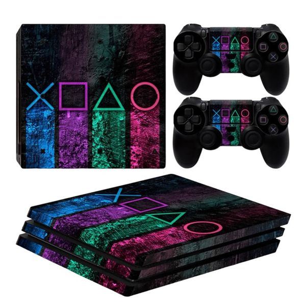 Compatible with PlayStation 4 Slim Console Skin Decal Vinyl Sticker