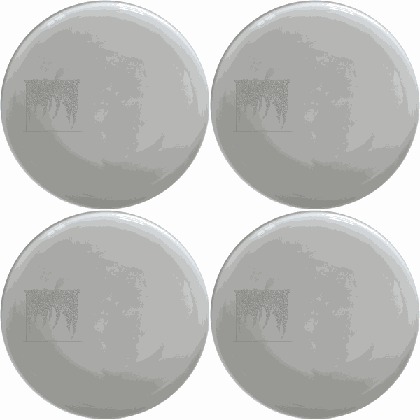 Verdant Green Ivy Climbing Wall Side Plate Set of 4 - Range 1