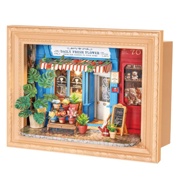 Rolife by Robotime Daily Fresh Flower 3D Wooden Puzzle - 183 Piece