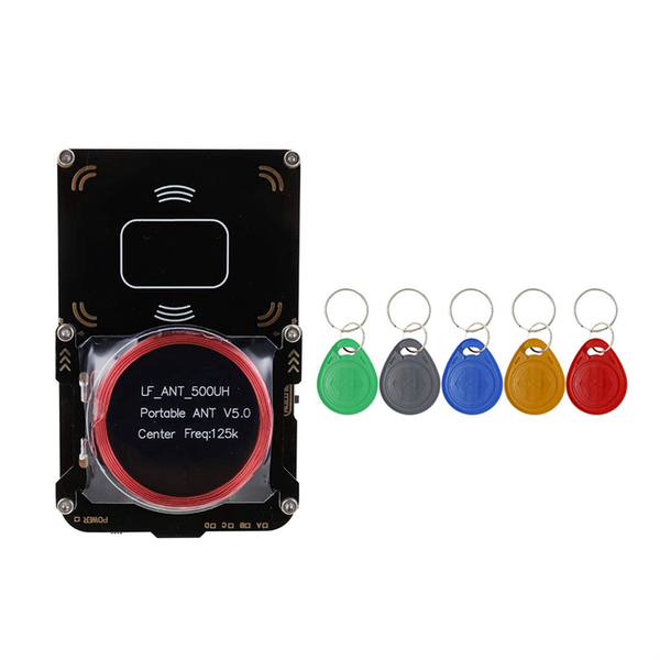 Proxmark3 Rfid Card Reader+5Xt5577 Keychain Ic/Id Key Writer Rfid